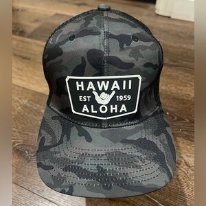 NWOT Hawaii Aloha Camouflage island crew Hawaii Hat